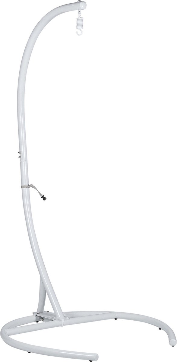 Beliani - Hangstoel--polyrotan - Grijs