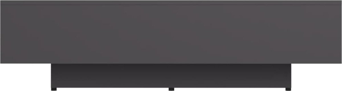 Vidaxl Salontafel 115x60x31 Cm Spaanplaat - Grijs