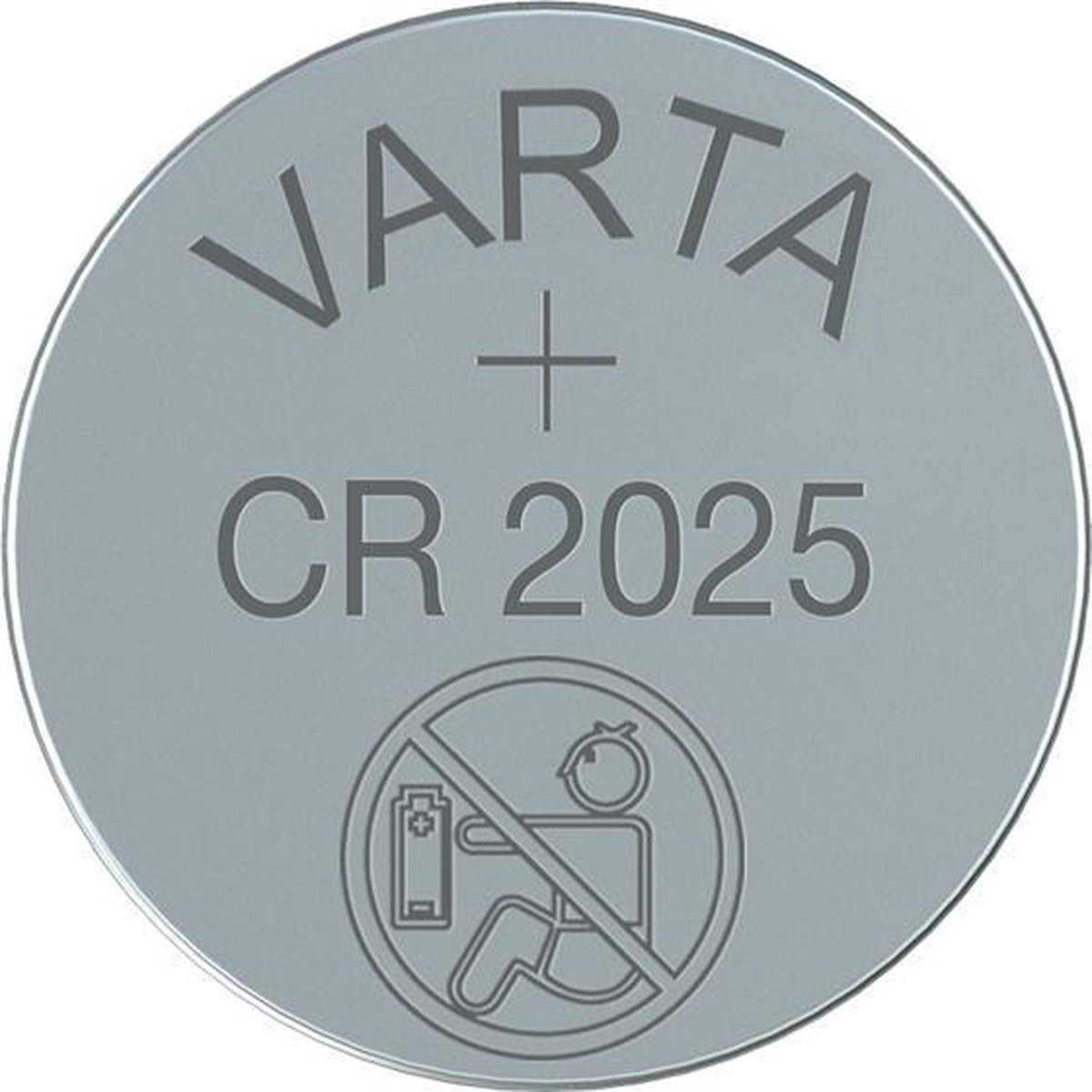 Varta Knoopcel Batterij Lithium Cr2025 Blister Van 5 Battterijen