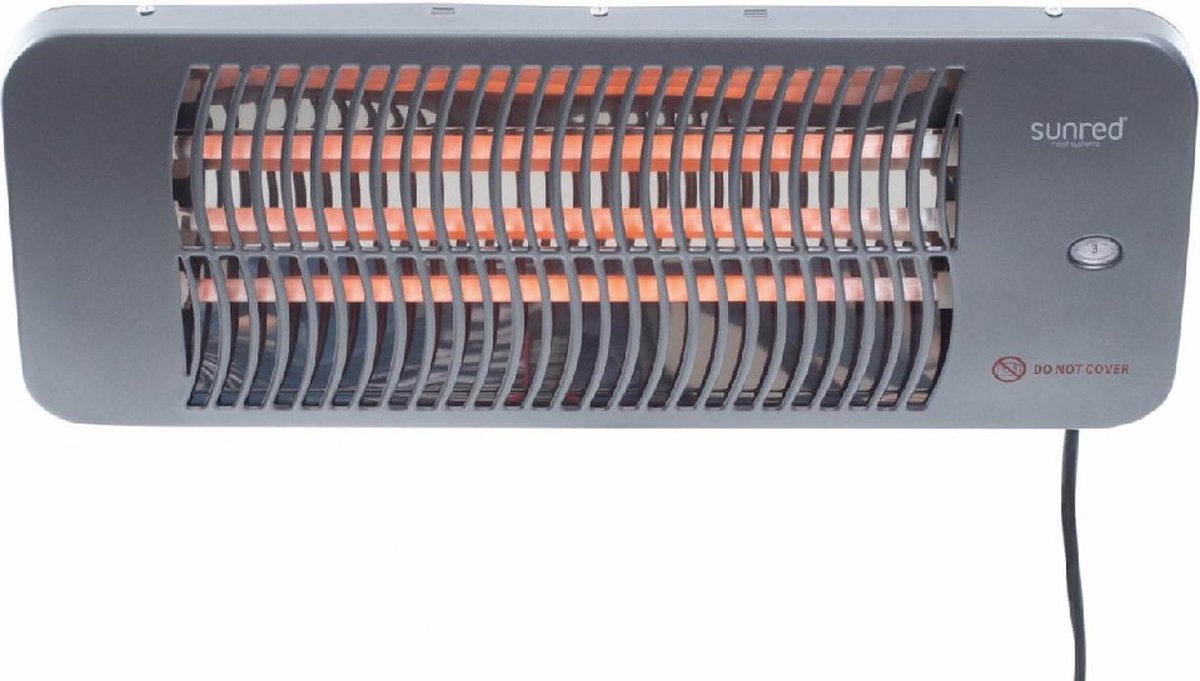 SunRed Lugo Terrasheater - Grijs