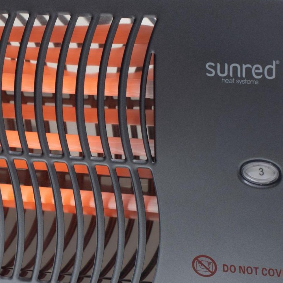 SunRed Lugo Terrasheater - Grijs