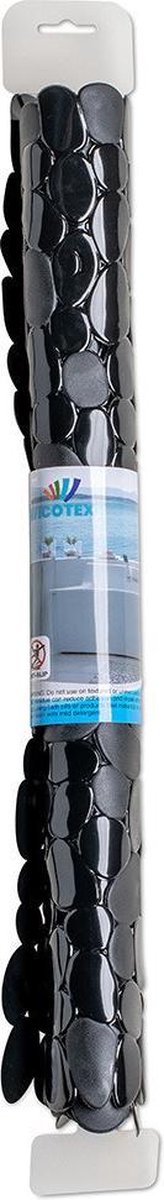 e Anti-slip Douche Mat 53 X 53 Cm Vierkant - Badmatjes - Zwart