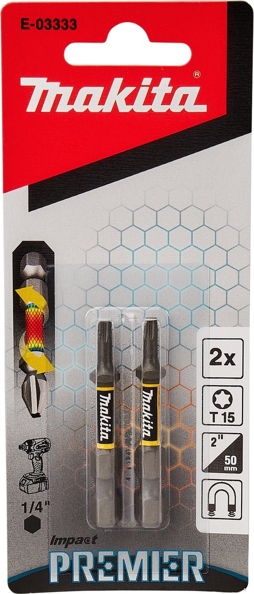 Makita Slagschroefbit T15x50mm E IMPR - E-03333