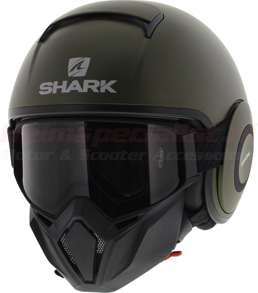 Stree Jethelm M = 57-58 Cm - Groen