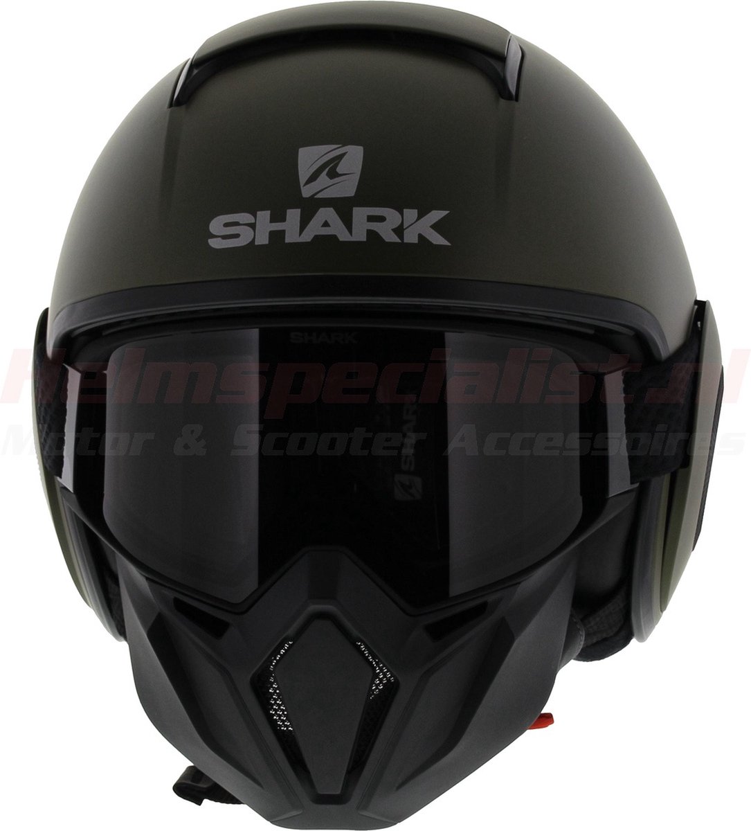 Stree Jethelm M = 57-58 Cm - Groen