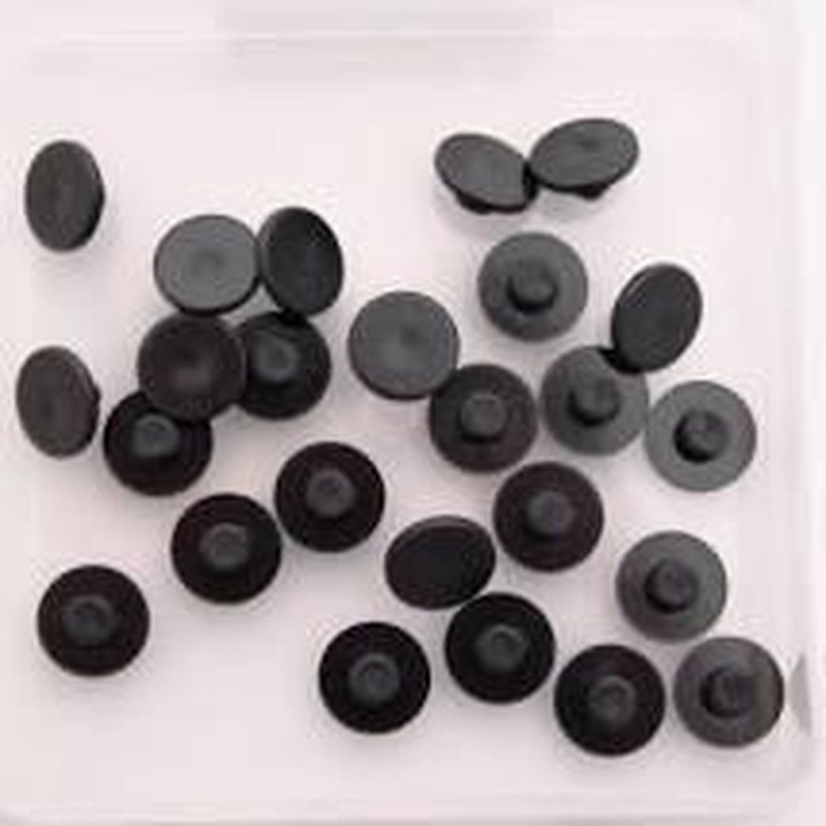 Bofix Inbus Dopje M8/sw6 Per 25st - Zwart