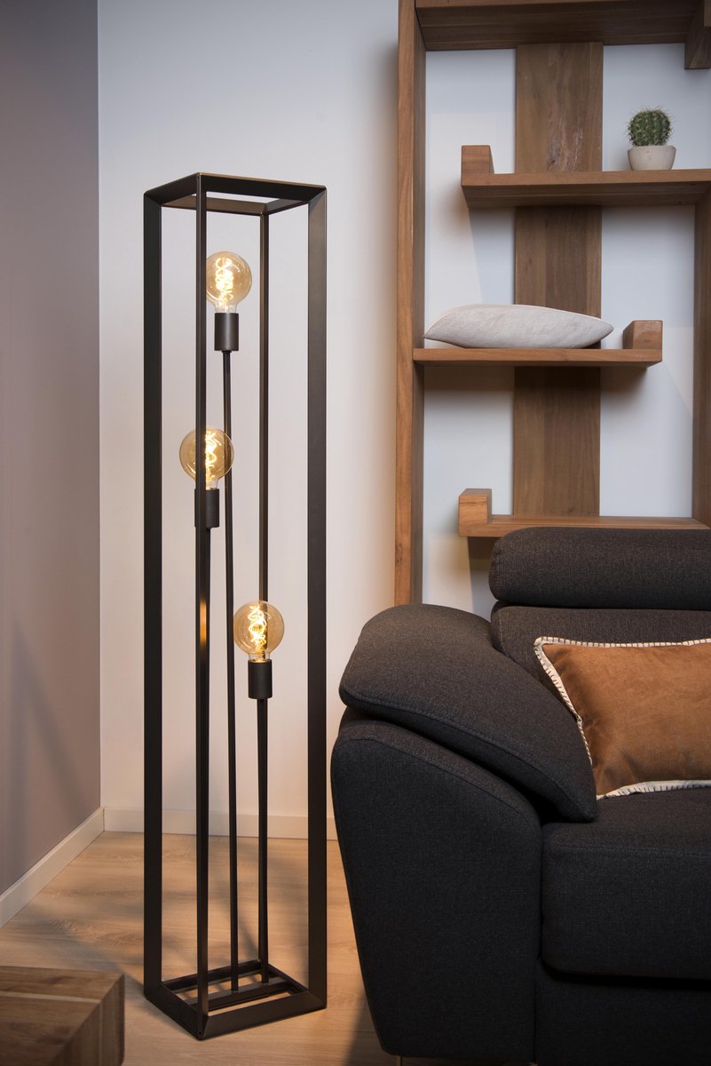 Lucide Thor Vloerlamp - Grijs