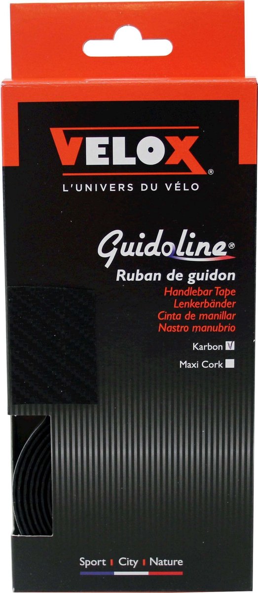 Velox Stuurlint Carbon - Zwart