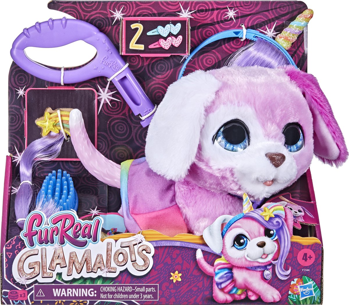 Hasbro Furreal Glamalots Interactieve Knuffel