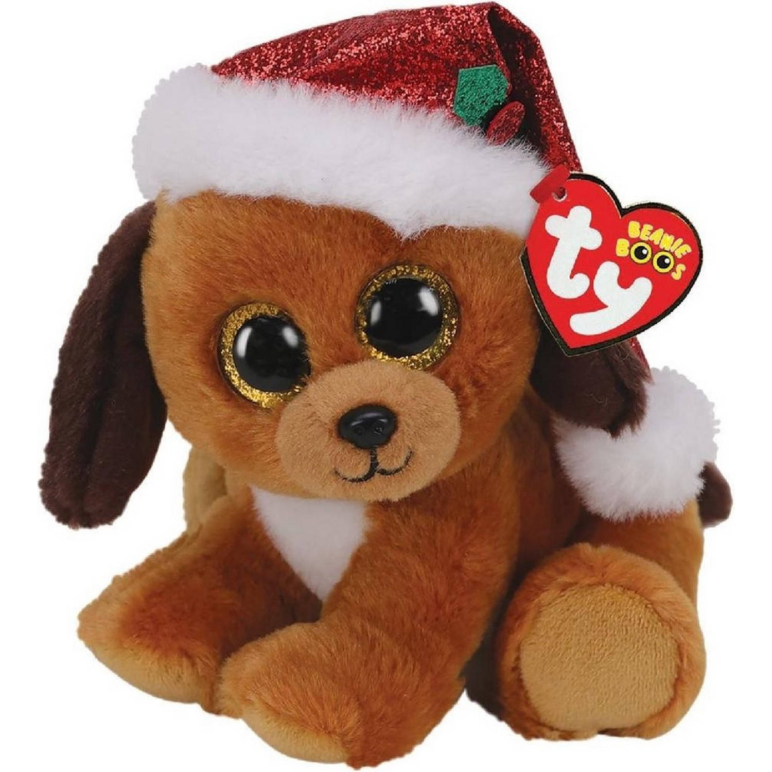 ty Beanie Boo's Christmas Dog 15cm