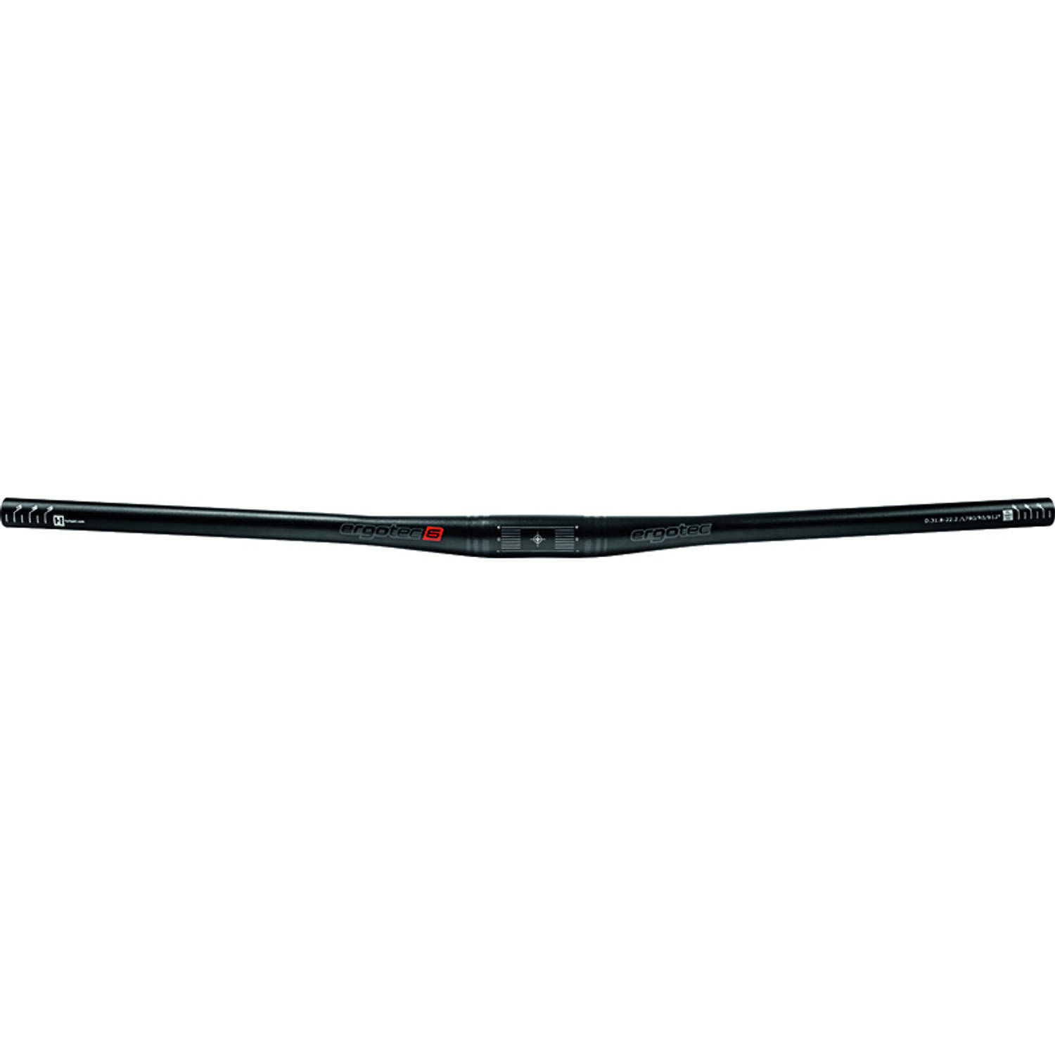 Ergotec Stuur Flat Bar 31,8x680 Mm - - Zwart