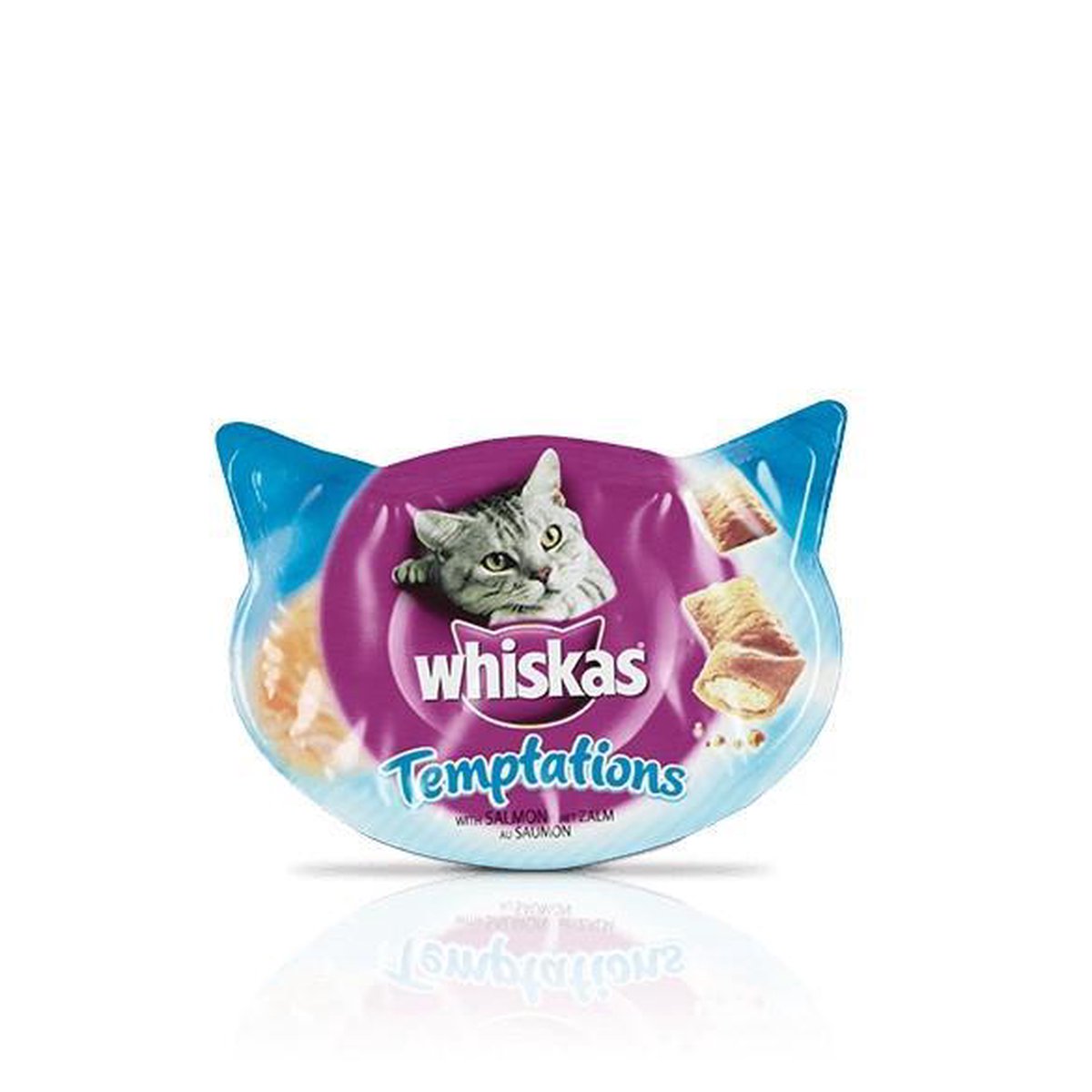 Whiskas Temptations 60 g - Kattensnack - Zalm