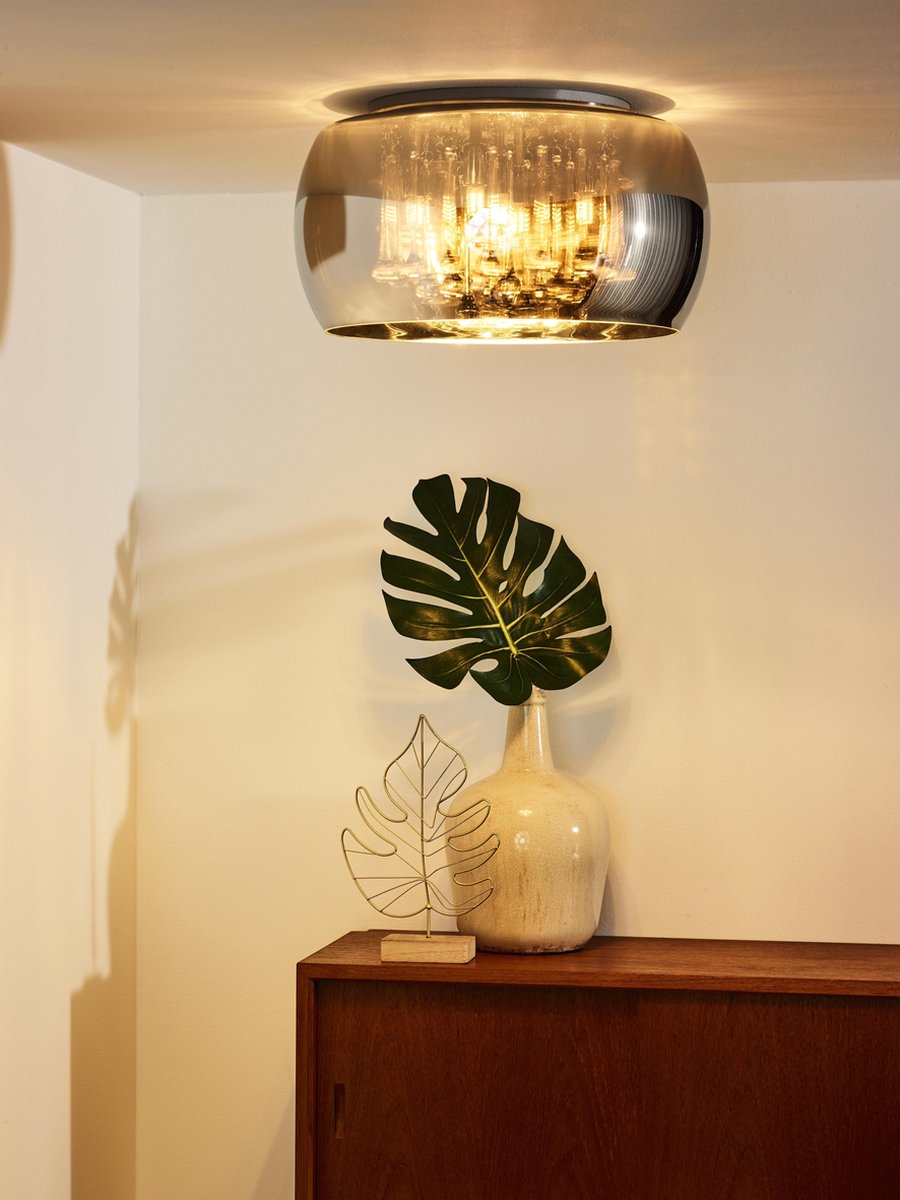 Lucide Pearl Plafondlamp - Silver