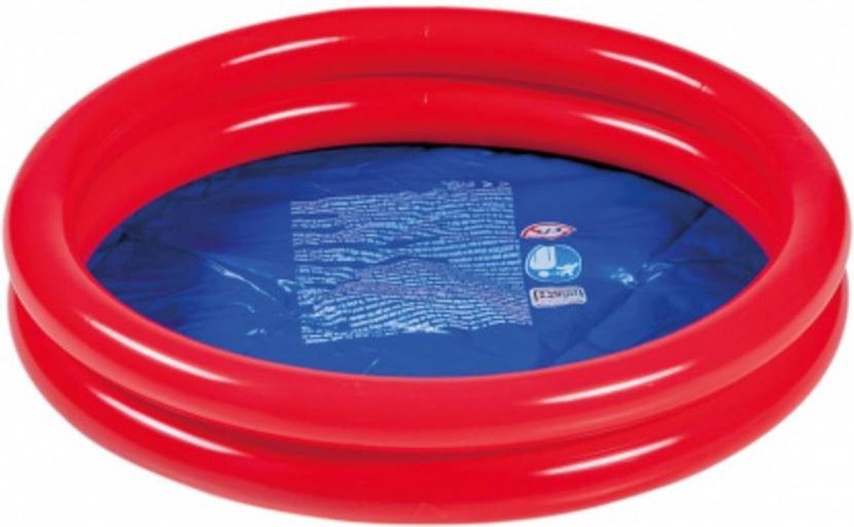 Wehncke Opblaaszwembad Junior 60 X 15 Cm Pvc/blauw - Rood