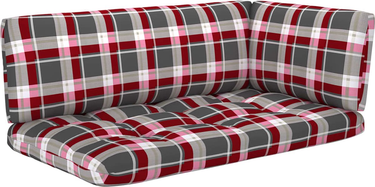 Vidaxl 6-delige Loungeset Pallet Honing Geïmpregneerd Grenenhout - Bruin