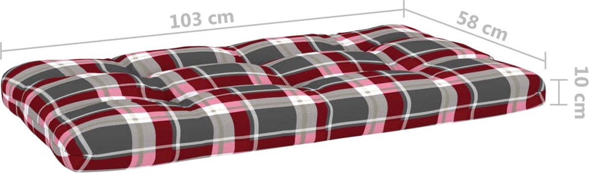 Vidaxl 6-delige Loungeset Pallet Honing Geïmpregneerd Grenenhout - Bruin