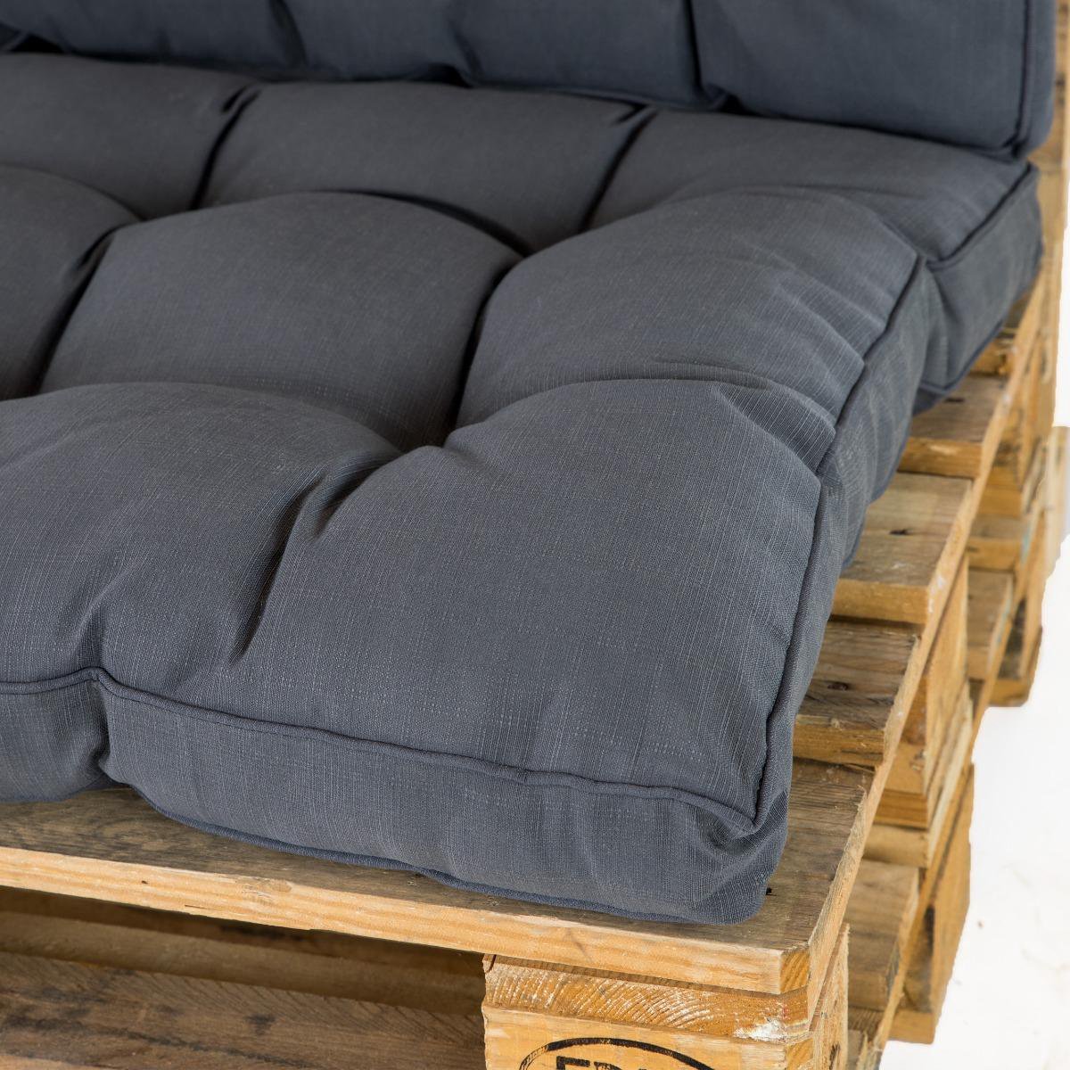 Hartman Casual Palletkussen 120 x 40 cm - Grijs