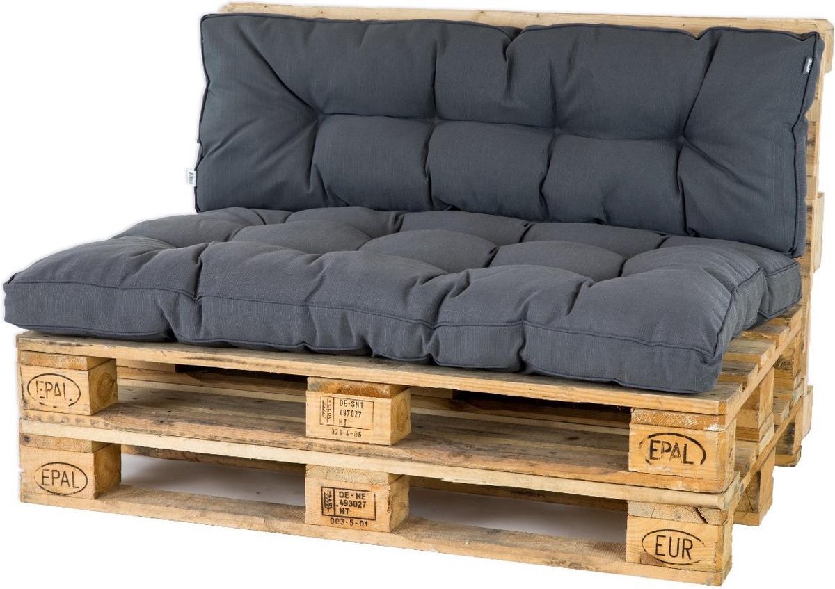 Hartman Casual Palletkussen 120 x 40 cm - Grijs