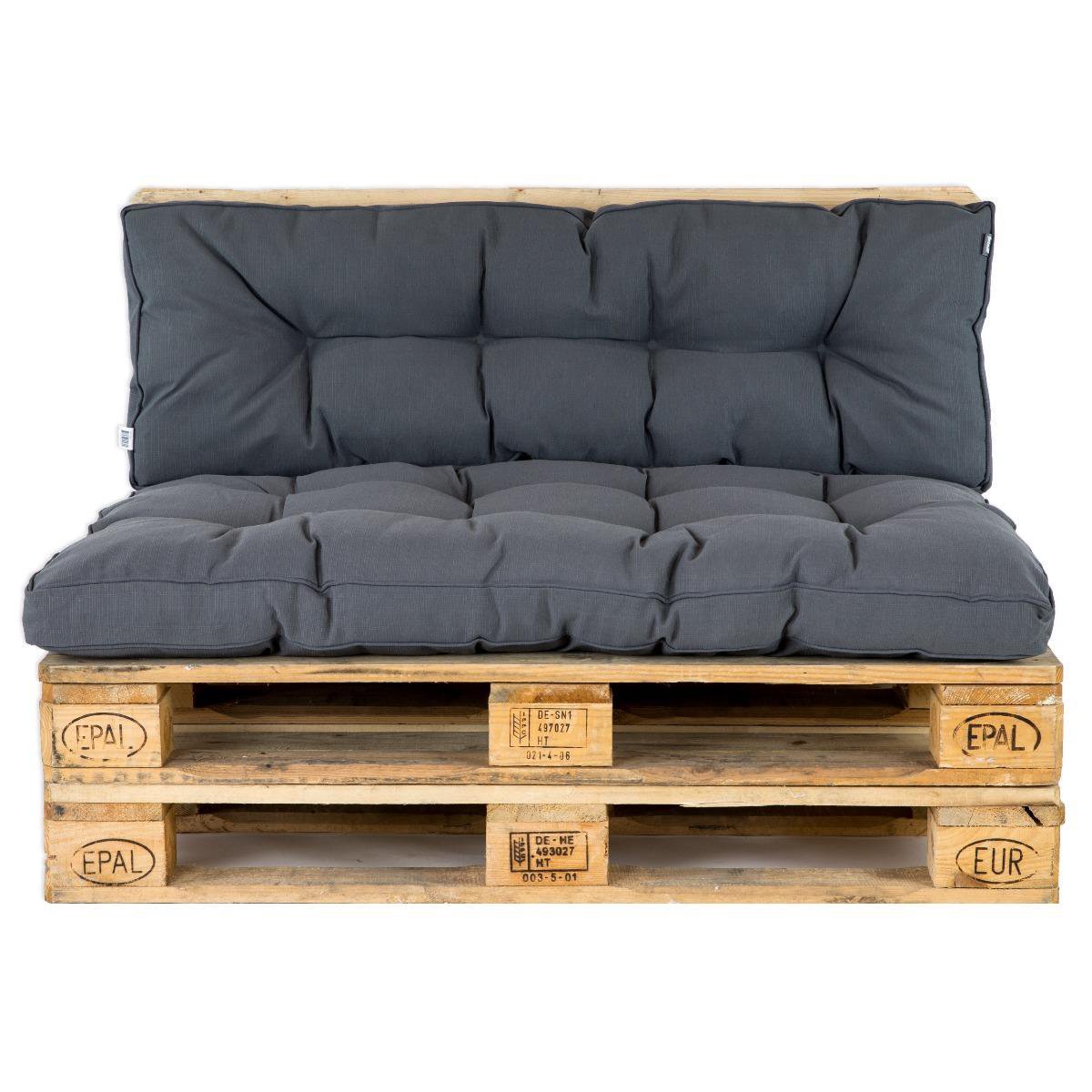 Hartman Casual Palletkussen 120 x 40 cm - Grijs