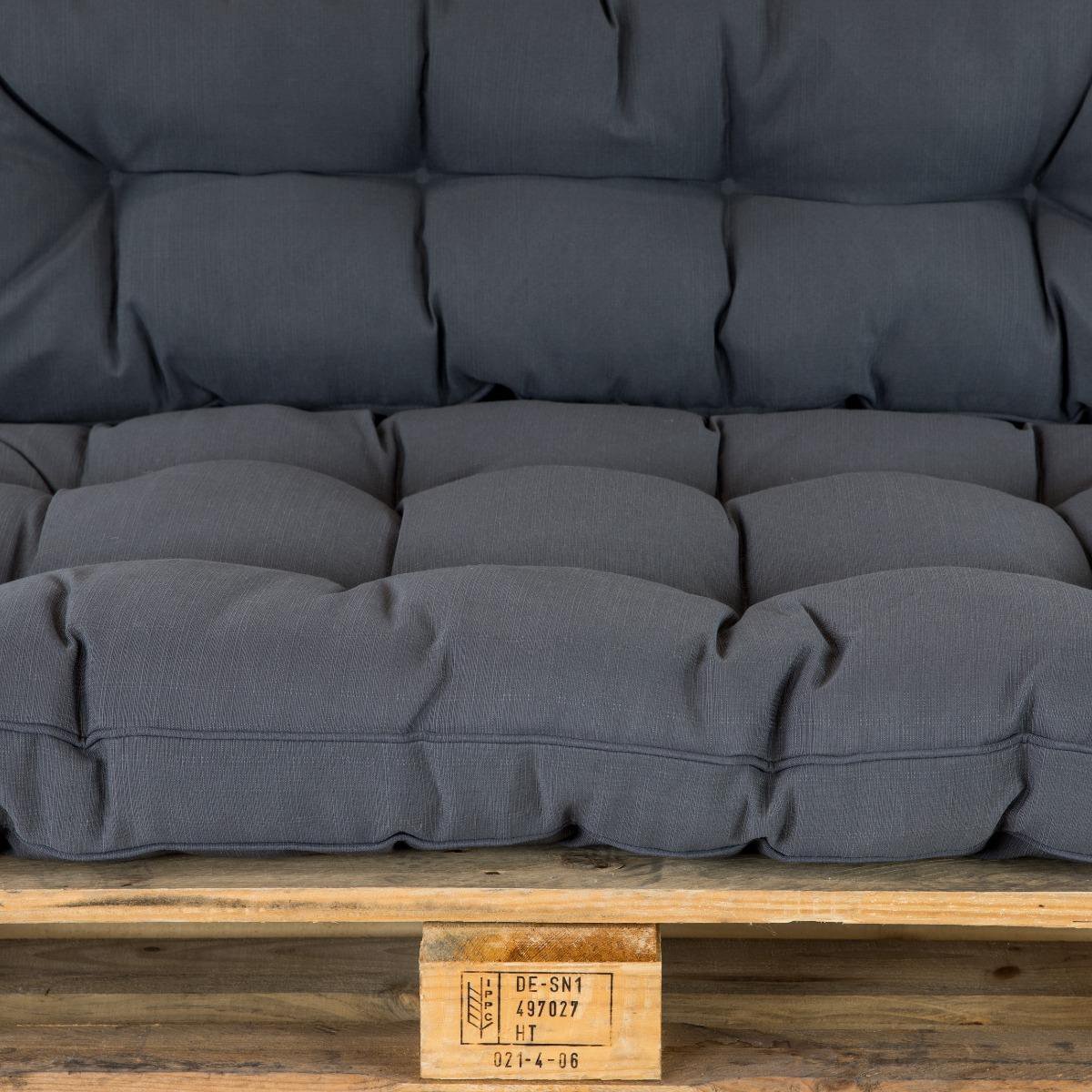 Hartman Casual Palletkussen 120 x 40 cm - Grijs