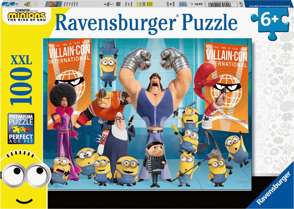 Ravensburger Puzzel 100 P Xxl - Gru En De Minions / Minions 2