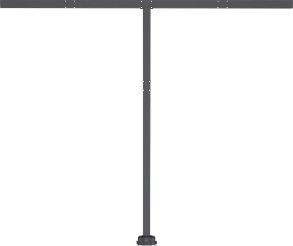 Vidaxl Luifel Vrijstaand Handmatig Uittrekbaar 300x250 Cm Crèmekleurig
