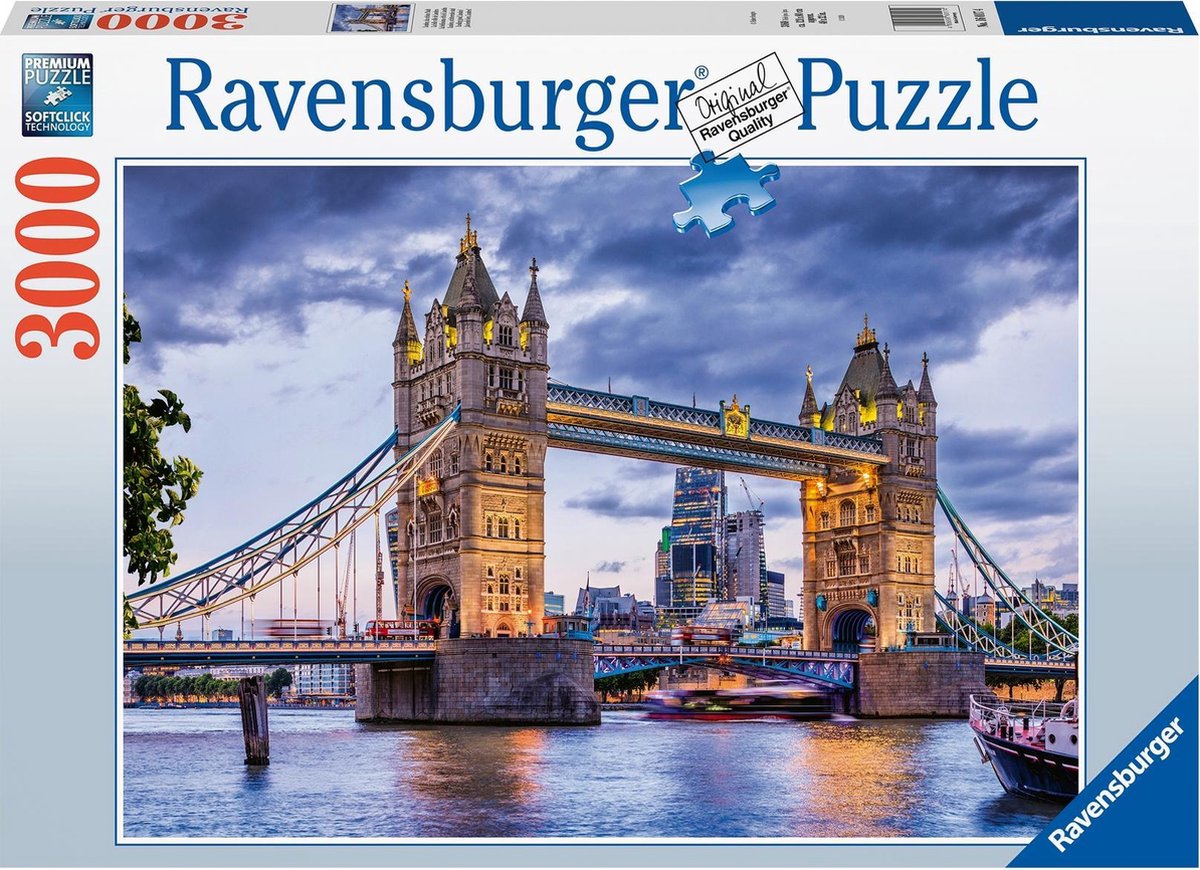 Ravensburger - Puzzel Van 3000 Stukjes De Prachtige Stad Londen