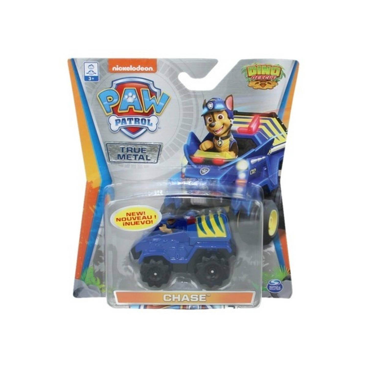 Paw Patrol Die Cast Vehicles Chase Dino Rescue