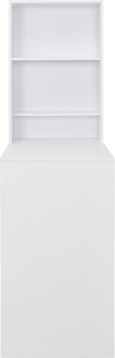 Vidaxl Bartafel Met Kast 115x59x200 Cm - Wit