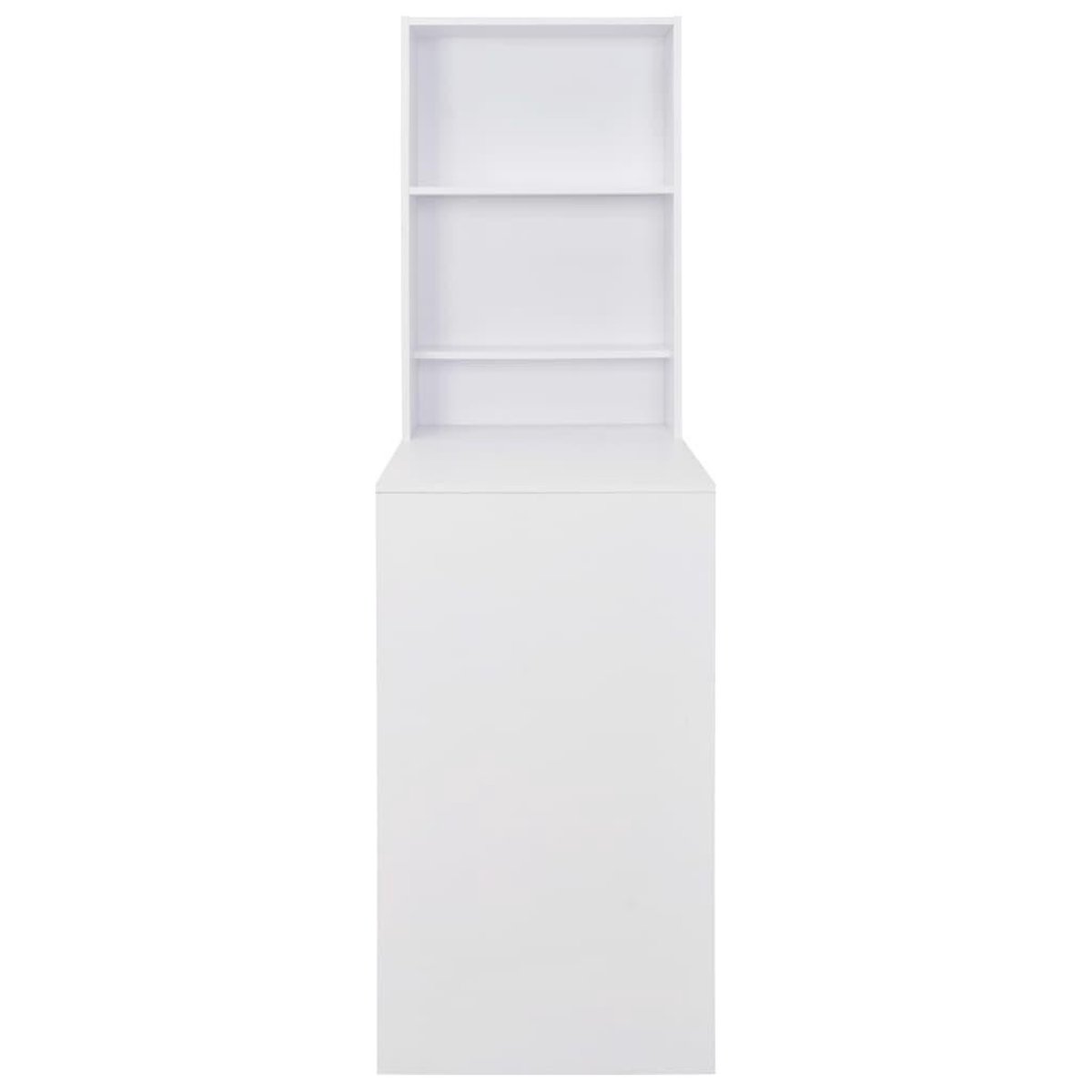 Vidaxl Bartafel Met Kast 115x59x200 Cm - Wit