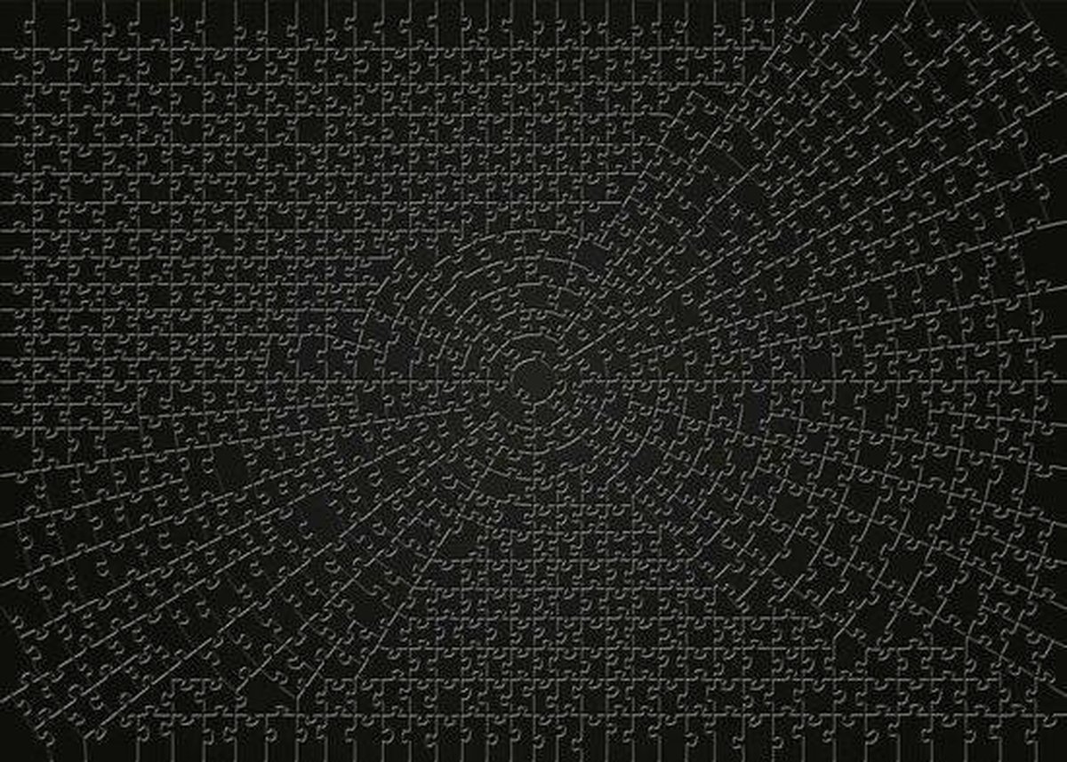 Ravensburger - Puzzel 736 Stukjes Krypt Black