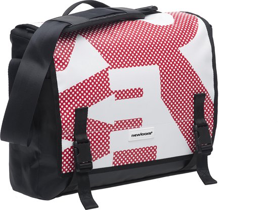 New Looxs Pakaftas Postino Office 14 Liter/wit - Rood