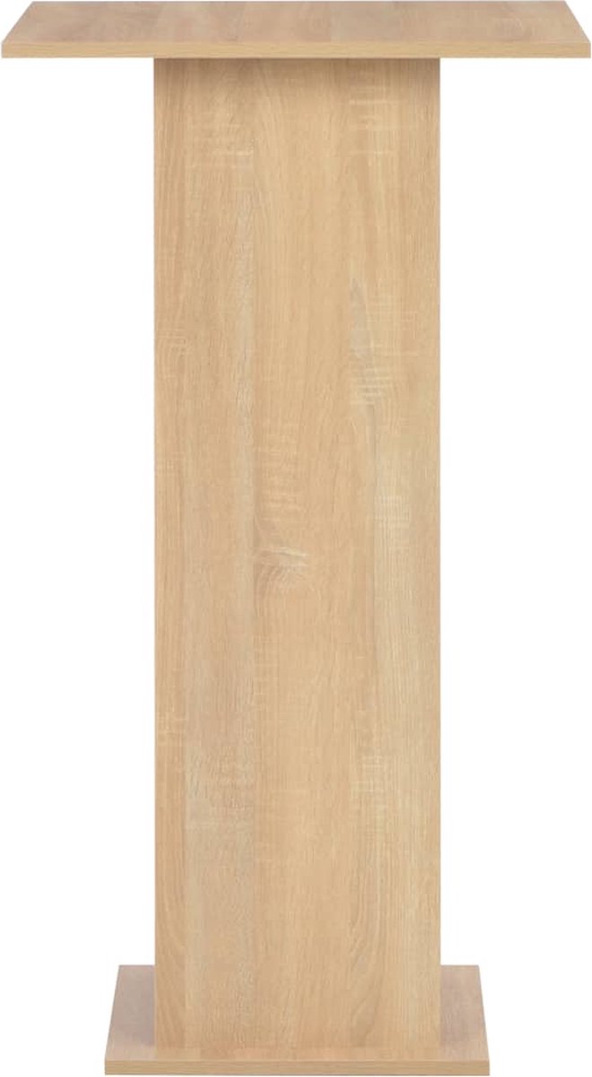 Vidaxl Bartafel 60x60x110 Cm Eikenkleurig - Bruin