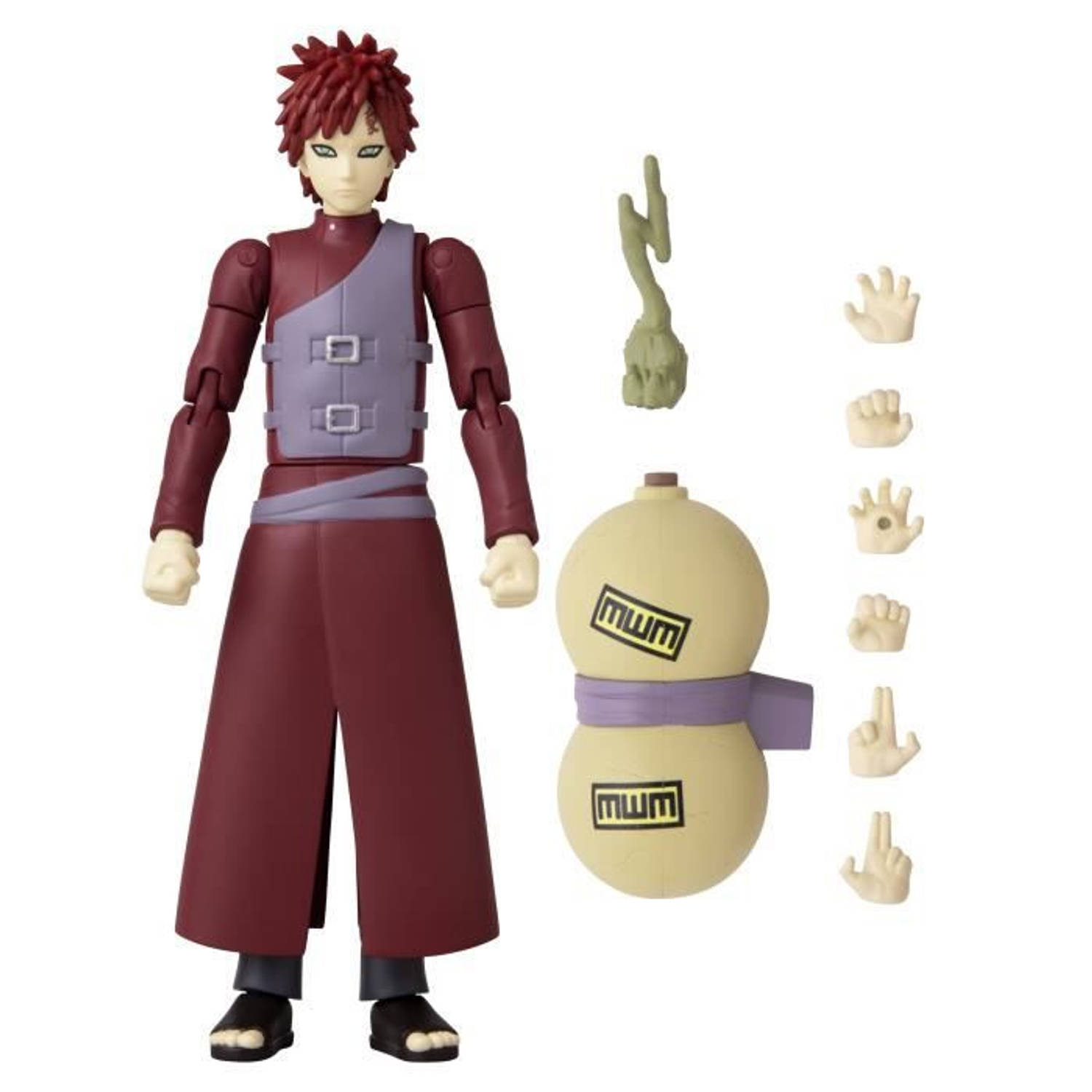 Bandai Anime Heroes - Naruto-figuur - Gaara