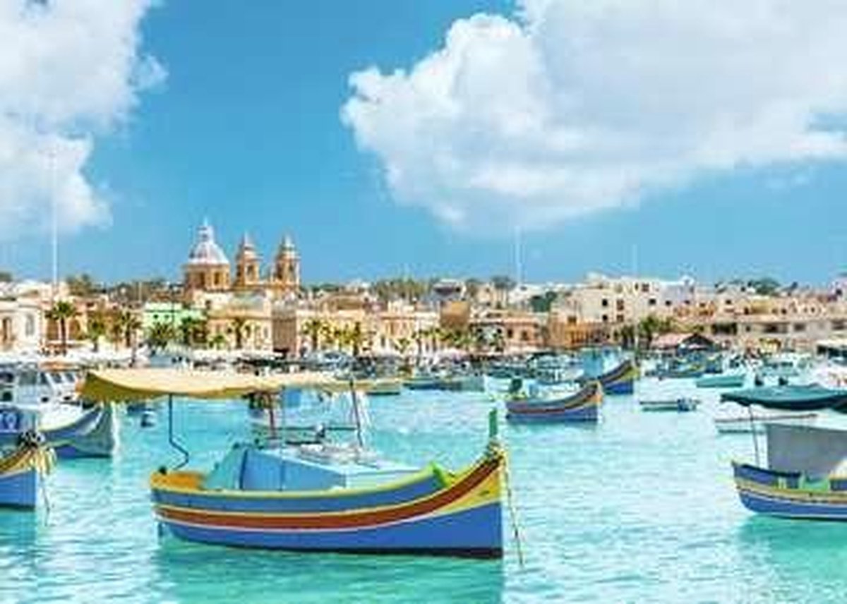 Ravensburger Puzzel 1000 P - Mediterraan Malta (Puzzel Hoogtepunten)