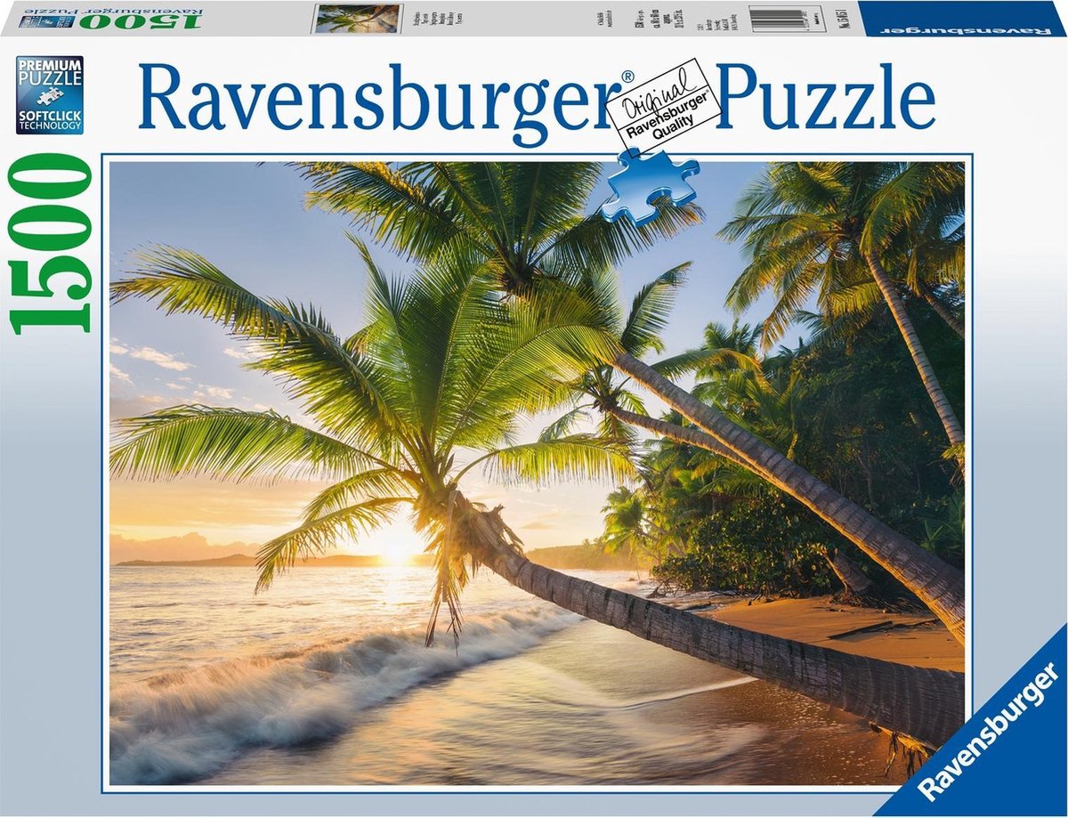 Ravensburger Puzzel 1500 P - Geheim Strand