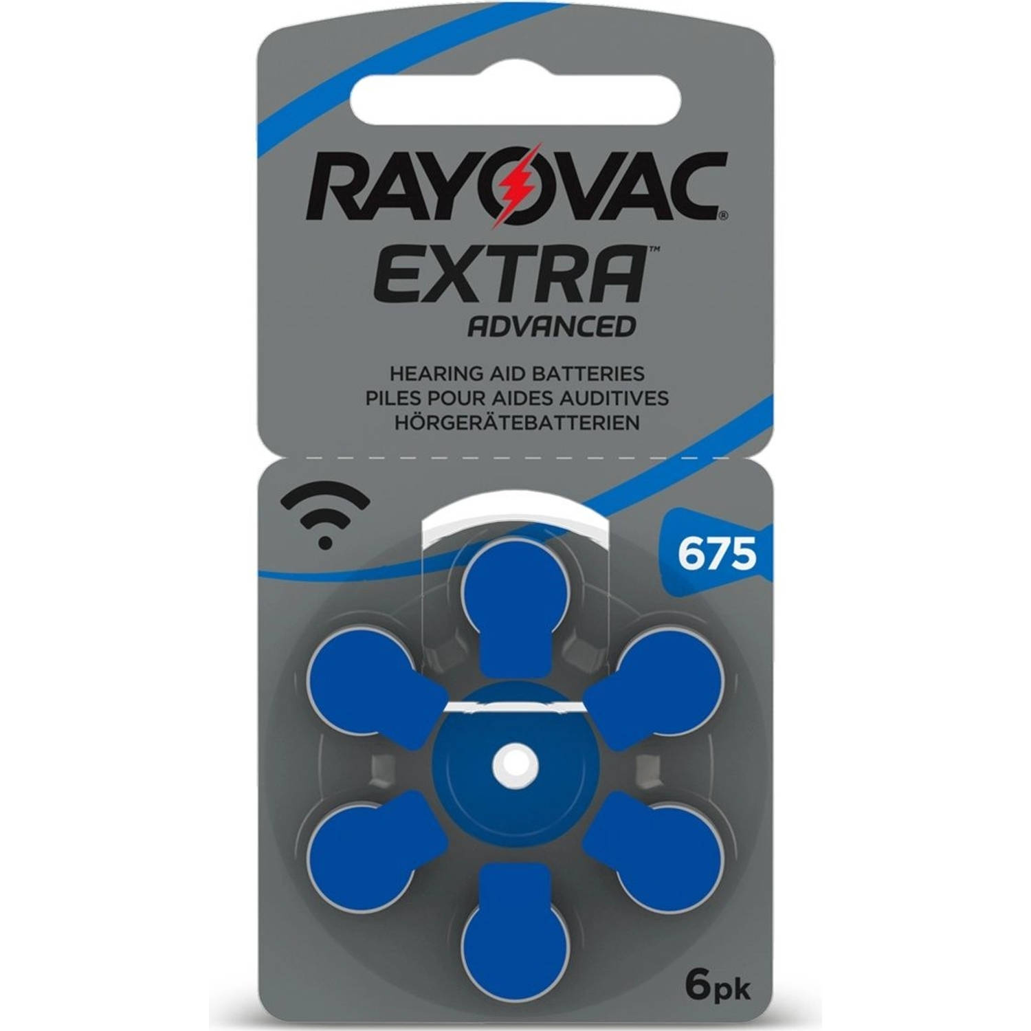 RAYOVAC Extra Advanced 675 Hoortoestel Batterij