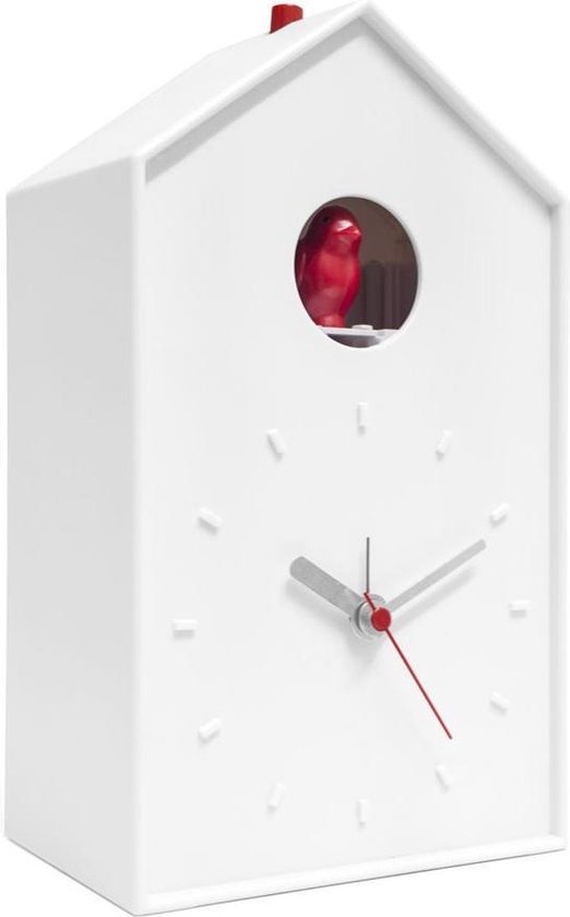 Balvi Cucu Koekoeksklok met Alarm -/Rood - Wit