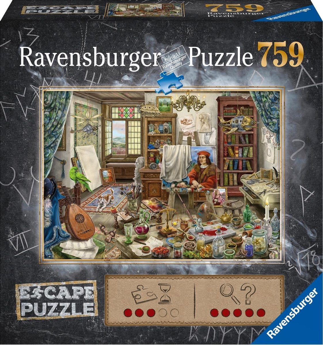 Ravensburger Ontsnappingspuzzel - Artist Workshop