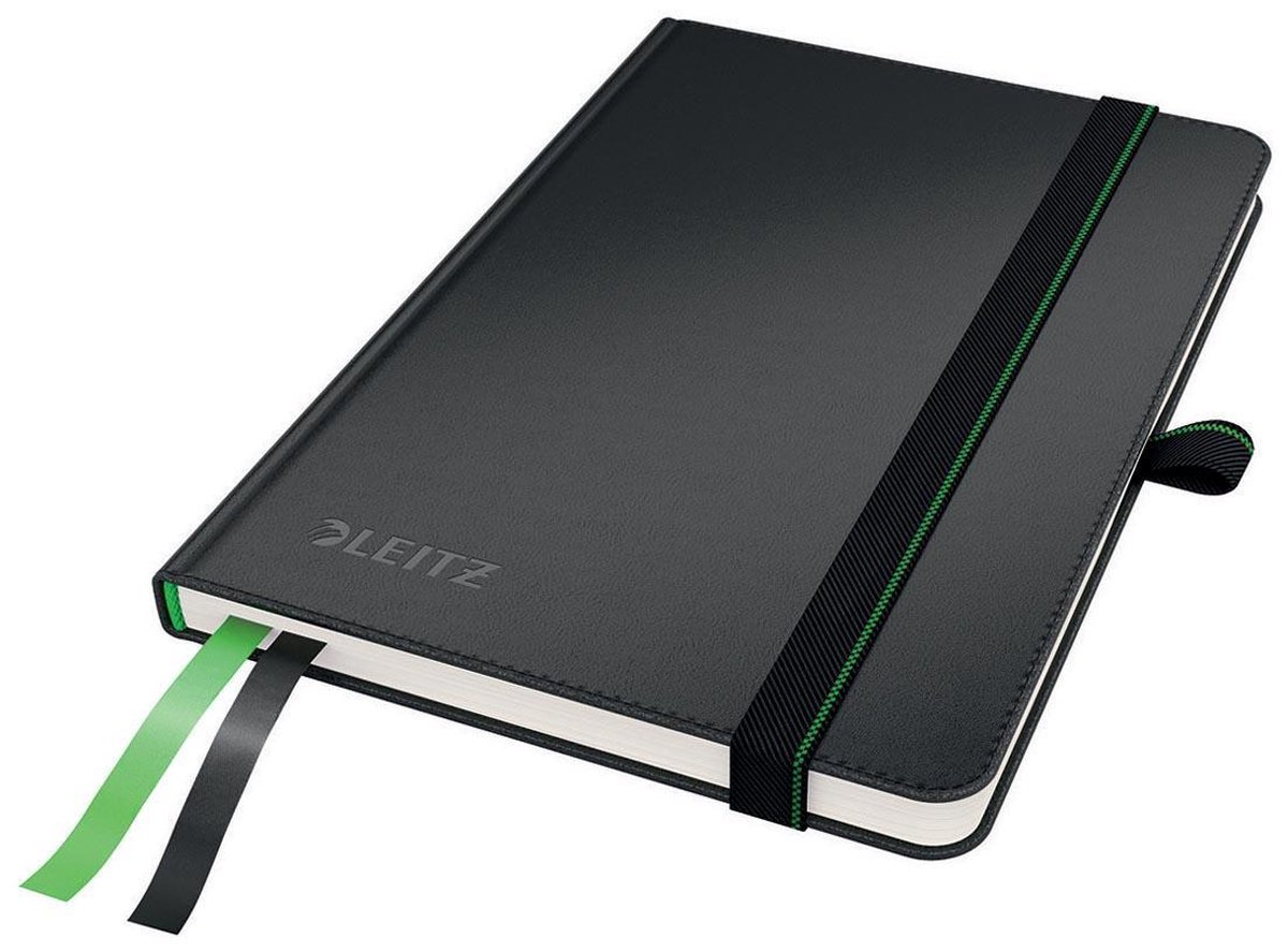 Leitz Notitieboek Complete Geruit A6 - Zwart