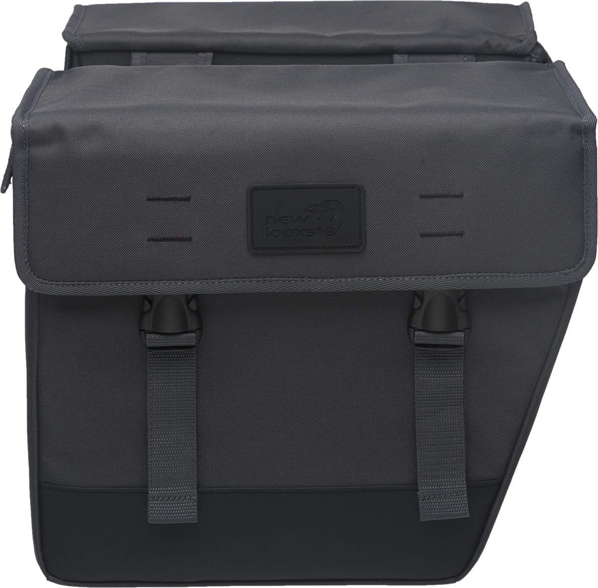 New Looxs Dubbele Fietstas Hybride Origin 33l Donker - Grijs