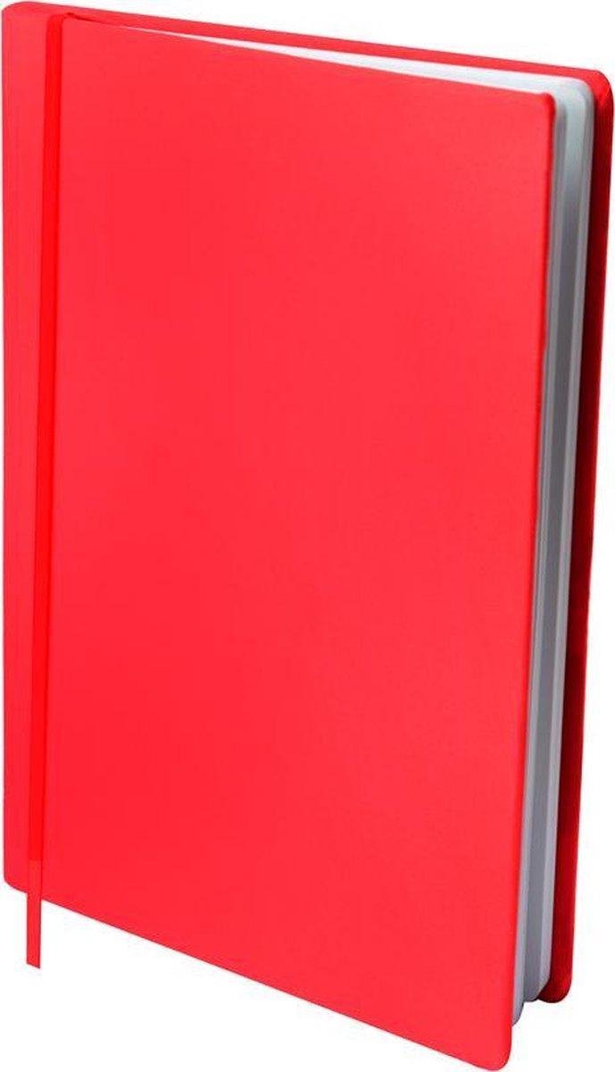 Benza Dresz Stretchable Book Cover A4 Red 6-pack - Rood