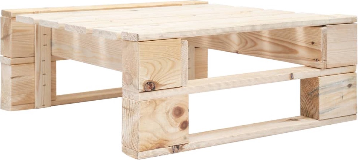 Vidaxl 4-delige Loungeset Pallet Met Kussens Geïmpregneerd Grenenhout - Grijs