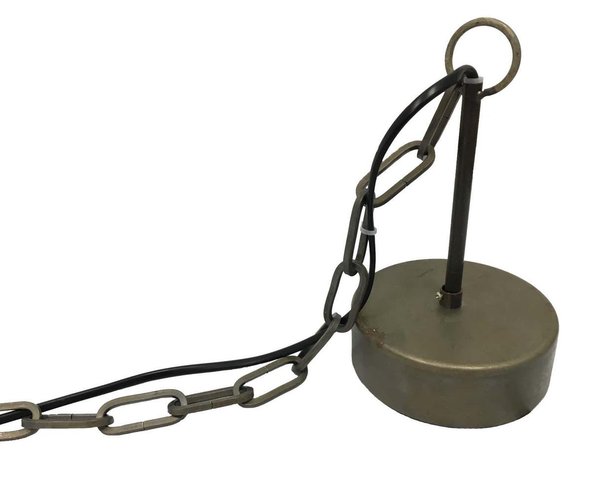 Countryfield Hanglamp Mias 22 Cm E27 Staal/nikkel 40w Brons - Bruin