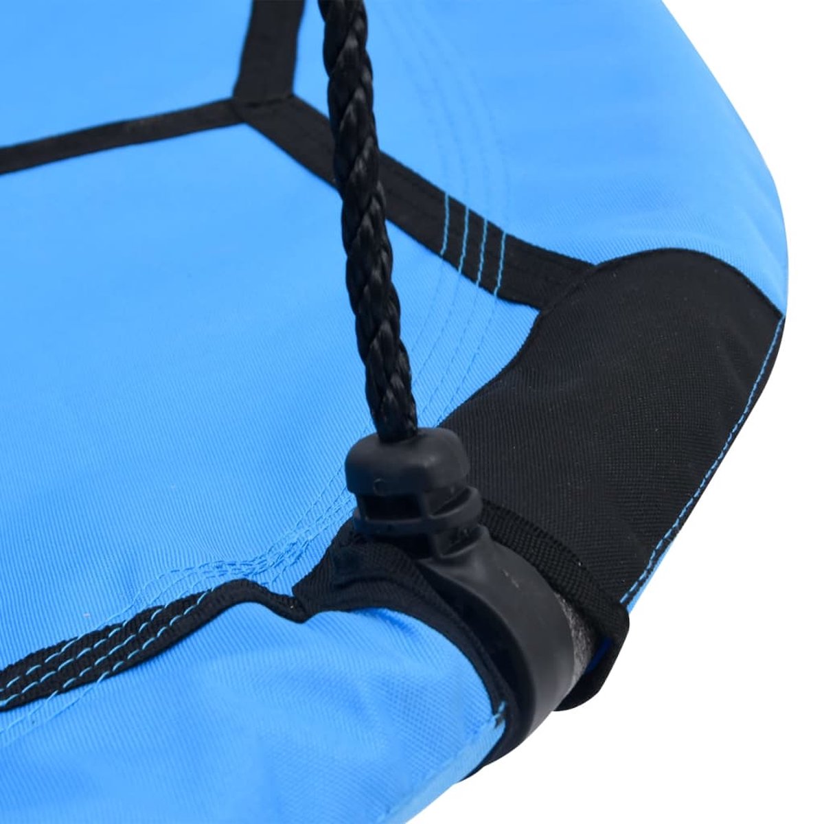 Vidaxl Nestschommel Voetbalprint 100 Cm - Blauw