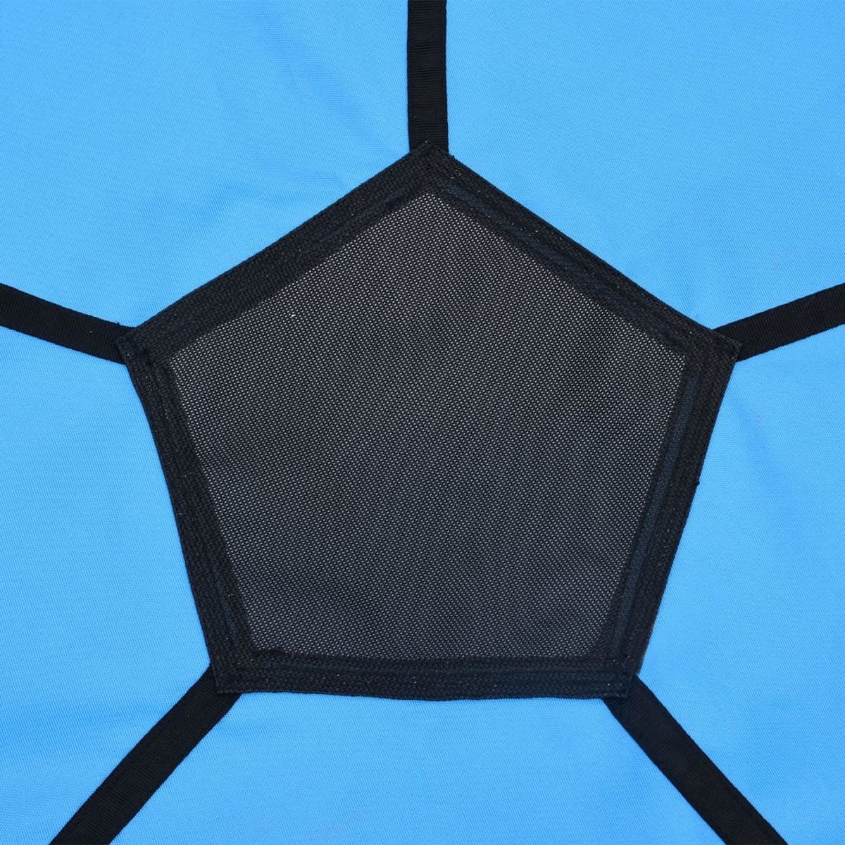 Vidaxl Nestschommel Voetbalprint 100 Cm - Blauw