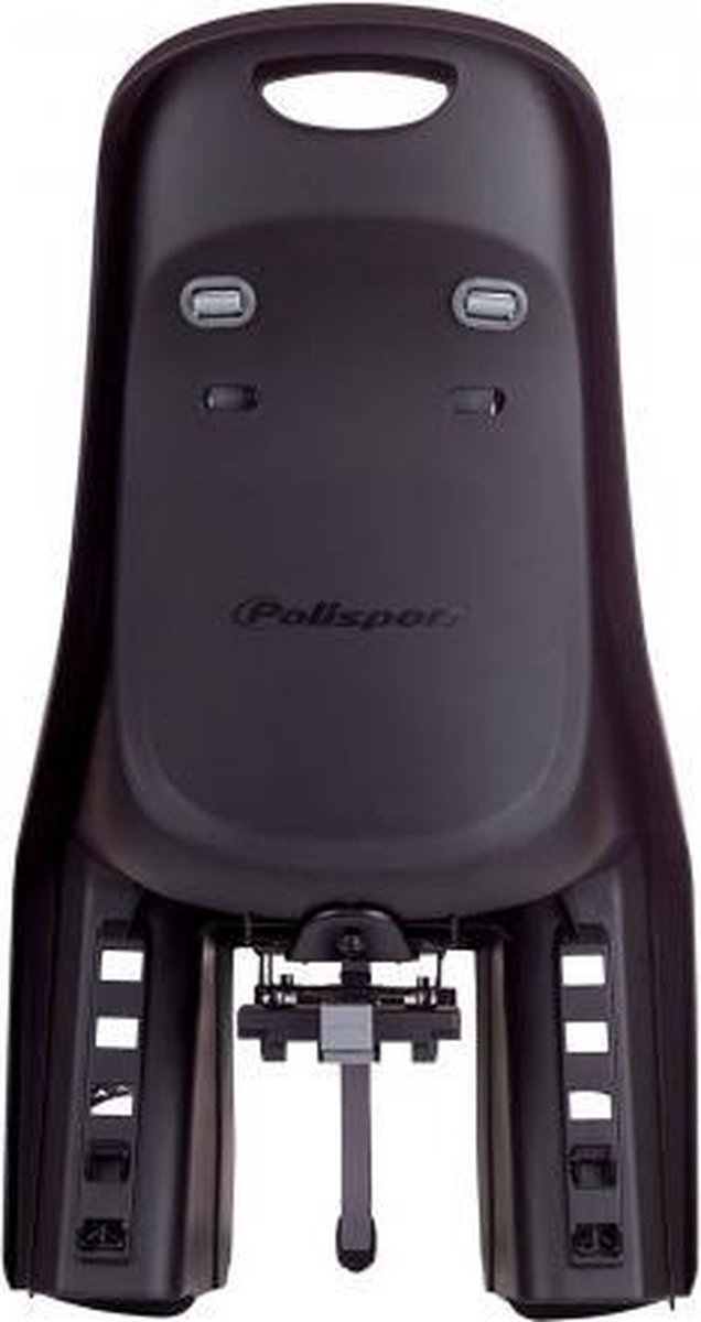 Polisport Bubbly Maxi Achterzitje Mik Hs Compatible/grijs - Zwart