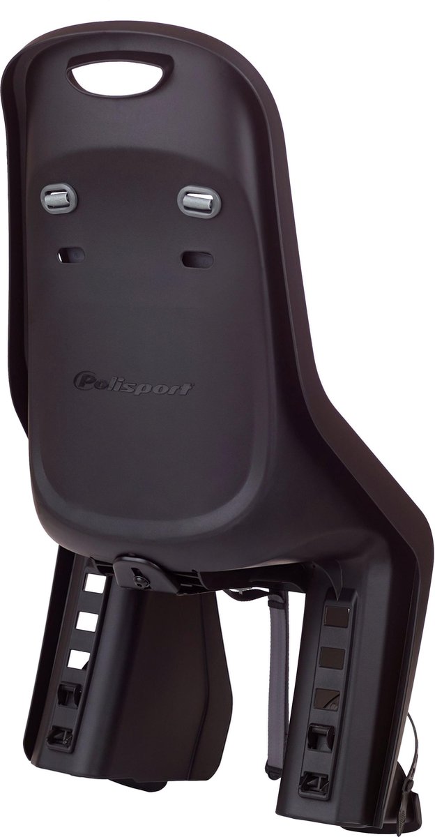 Polisport Bubbly Maxi Achterzitje Mik Hs Compatible/grijs - Zwart