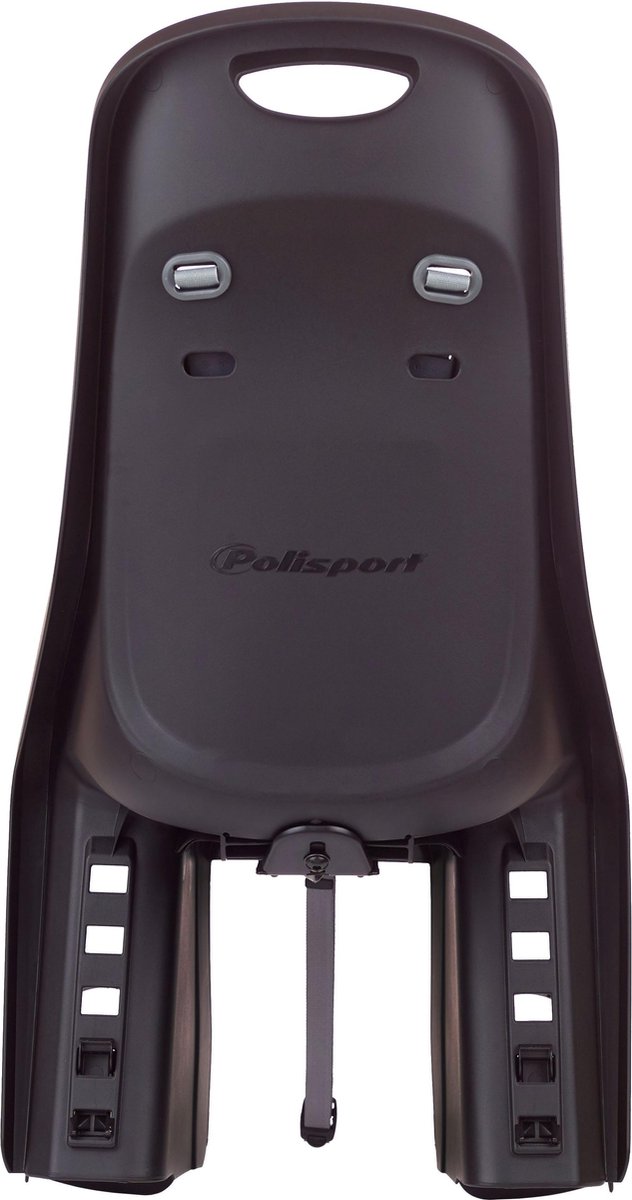 Polisport Bubbly Maxi Achterzitje Mik Hs Compatible/grijs - Zwart