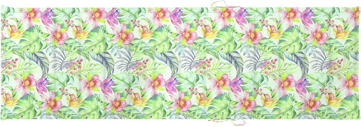 Vidaxl Ligbed Tweepersoons Met Kussens Geïmpregneerd Grenenhout - Bruin